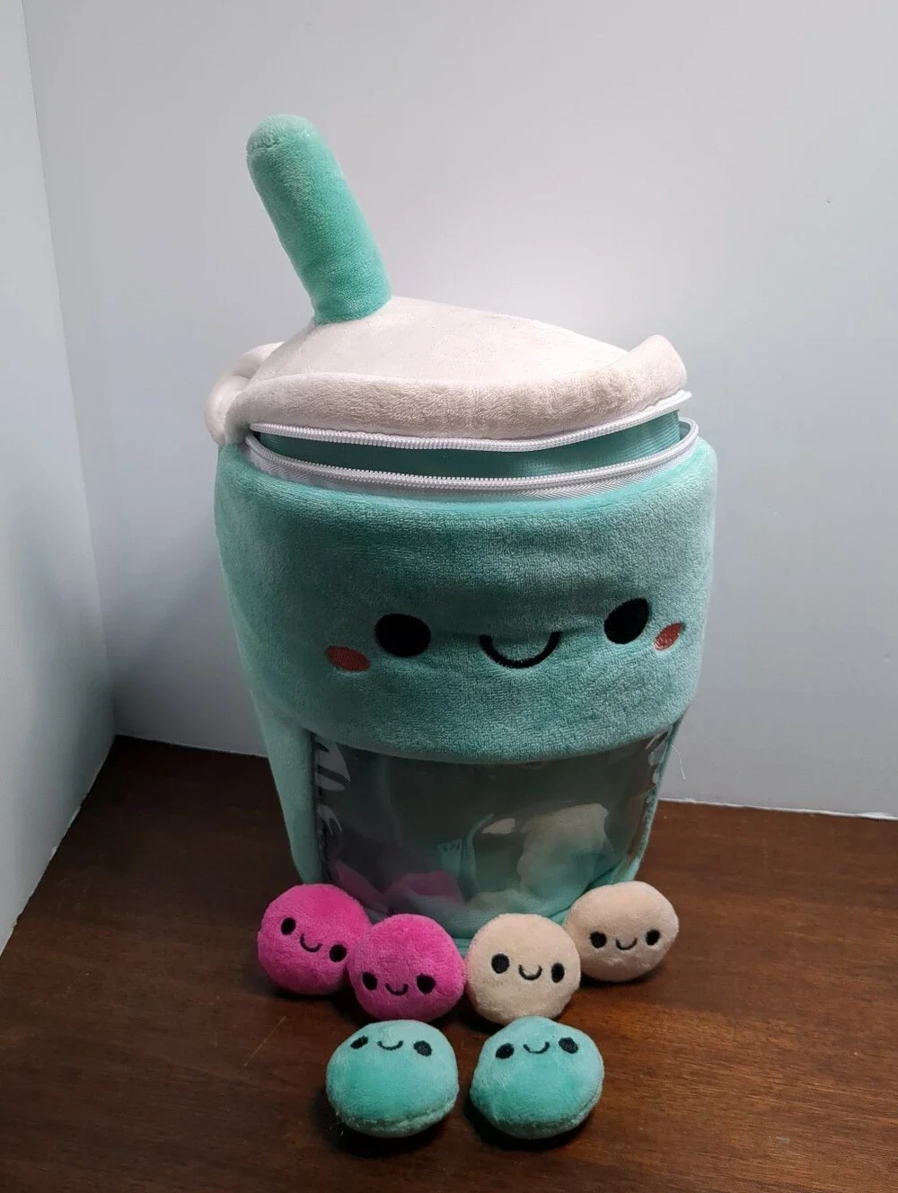BOBA Jenkinsons 16” HUGE PLUSH removable Boba Balls